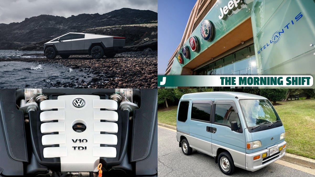 یک Cybertruck درهم ریخته، یک موتور دیزلی پیچیده V10، و یک پیروزی برای Keis در جمع بندی فرهنگ خودرو این هفته