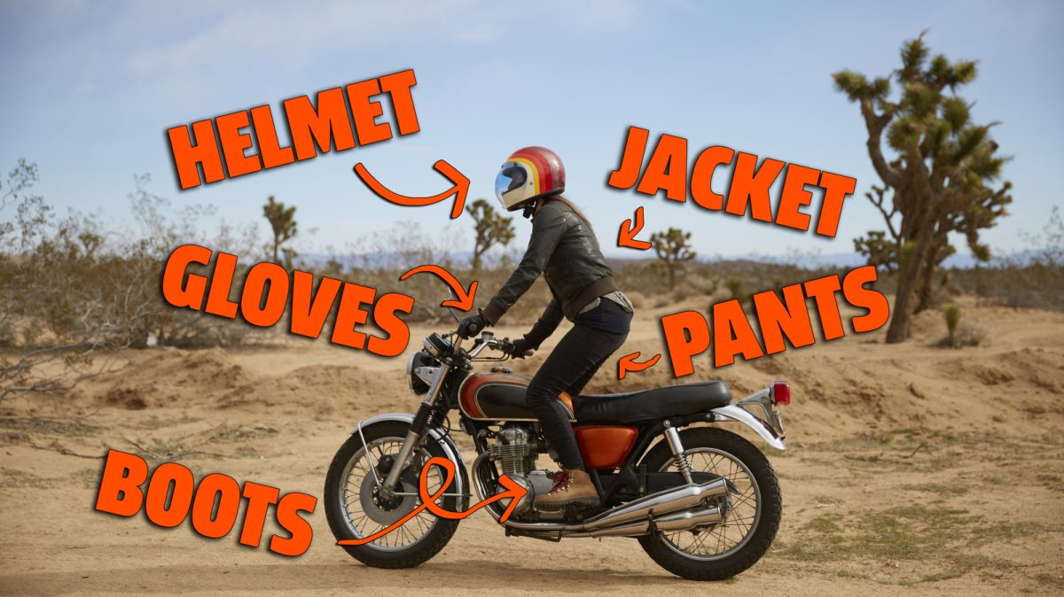 تجهیزات موتور سیکلت مبتدی که واقعاً به آن احتیاج دارید و چگونه آن را انتخاب کنید